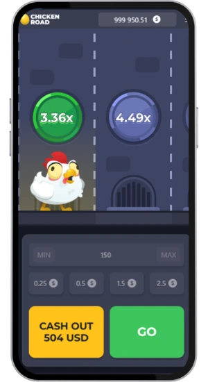 Chicken Road cash out 3.36x