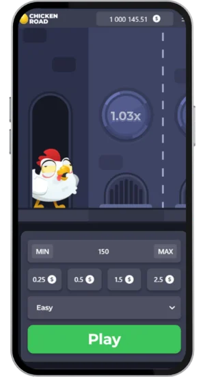 Chicken Road inicio 1.03x
