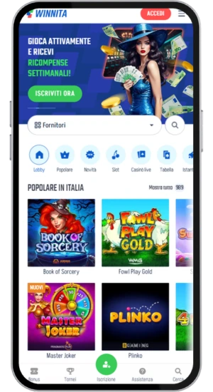 Sito web del casinò