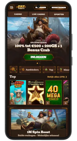 Bezoek casino website