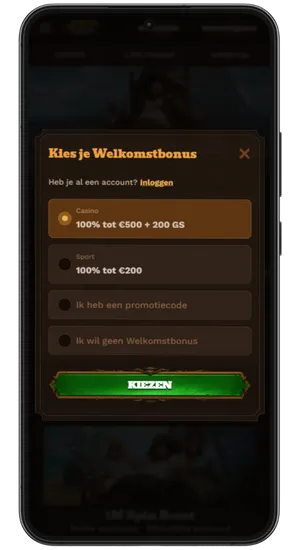 Registreren en Spelen