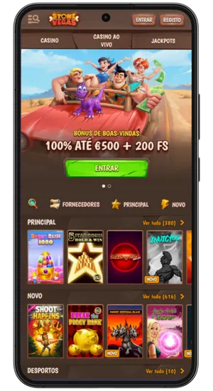 Visite o site do casino