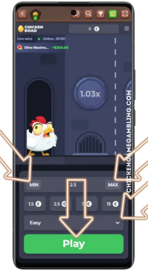 Scelta della difficoltà